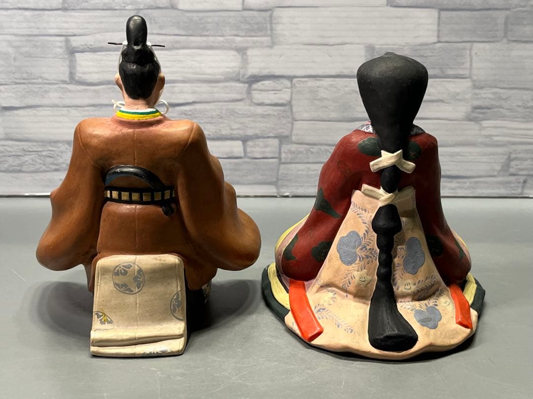 希少！昭和初期　堤人形　10体　明治節人形　雛人形　土人形