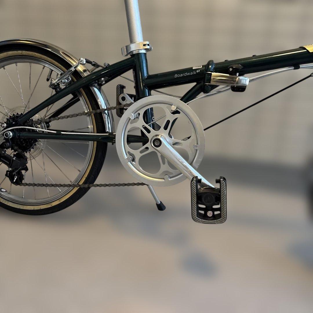 【超美品】DAHON ボードウォークD7 ブリティッシュグリーン（説明書付）