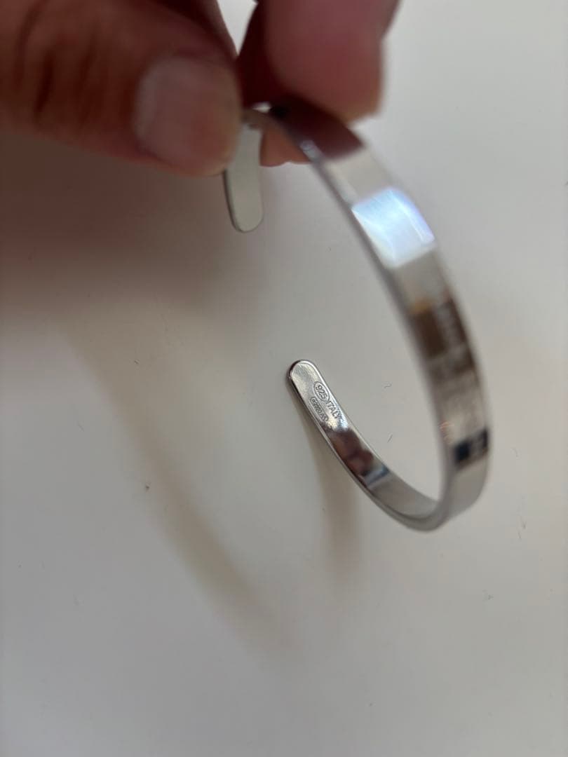 Maison Margiela シルバー バングル