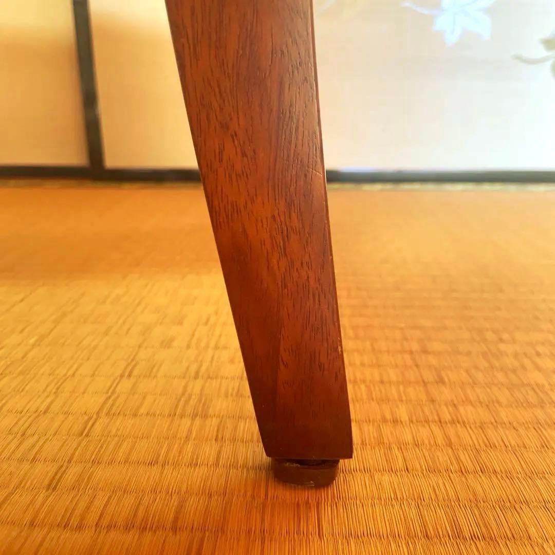 マルニ木工　ベルサイユ 猫脚　モケット生地張り ダイニングチェア