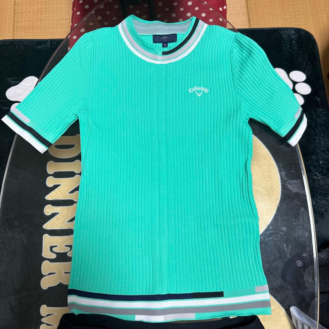 Callaway ゴルフウェア セット (Tシャツ & ショートパンツ)
