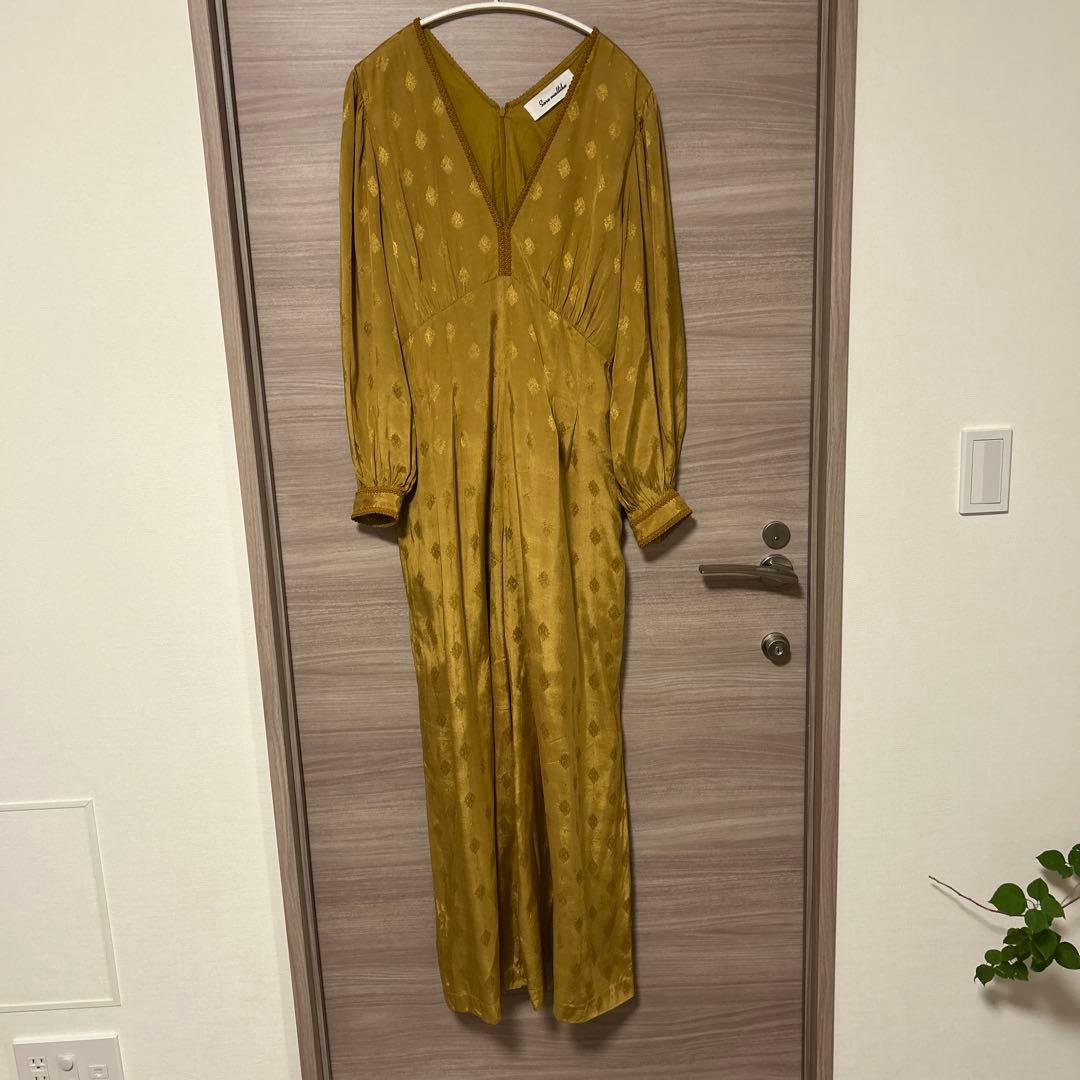 サロペット・オーバーオール・オールインワン Sara Mallika Rayon Jacquard All In One