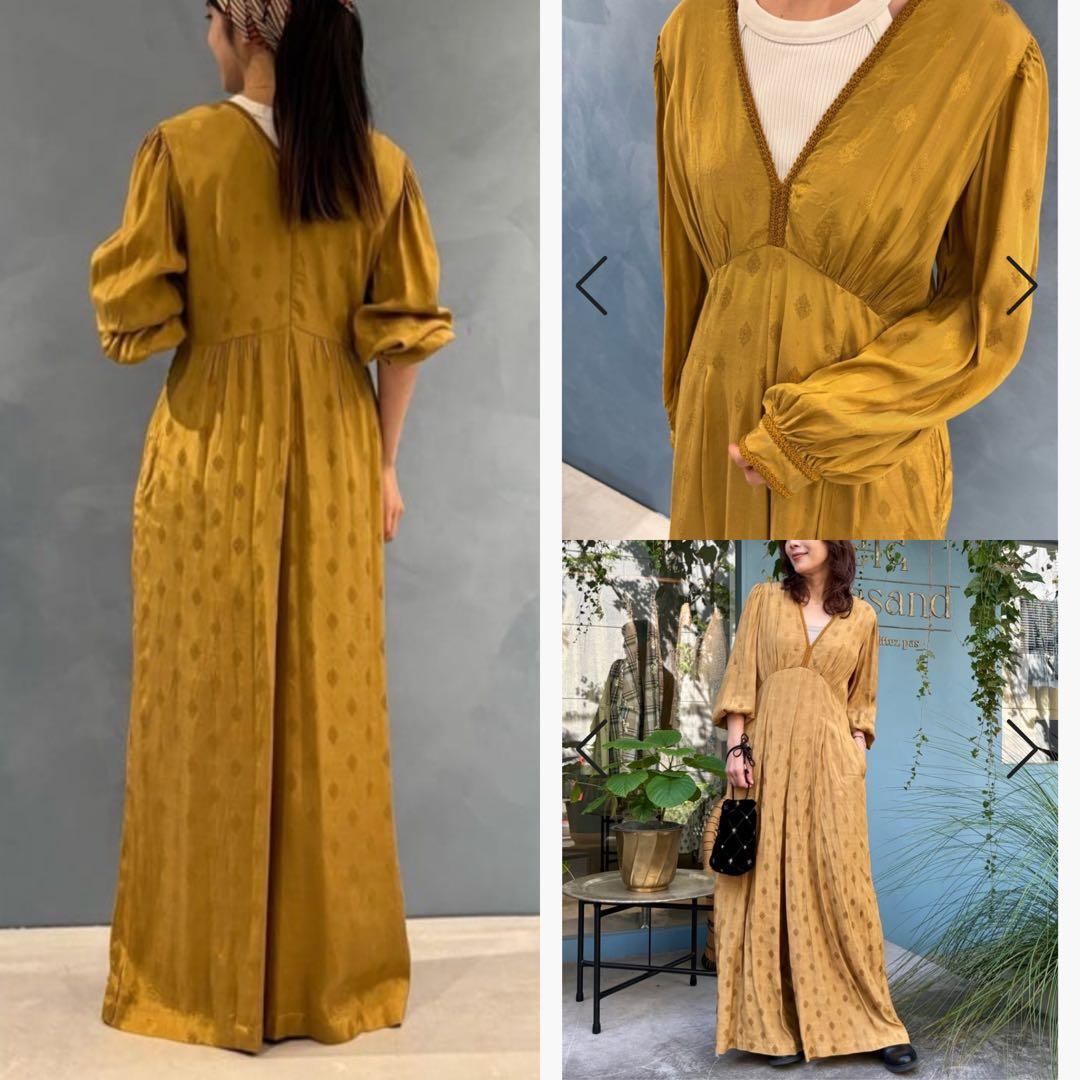 サロペット・オーバーオール・オールインワン Sara Mallika Rayon Jacquard All In One