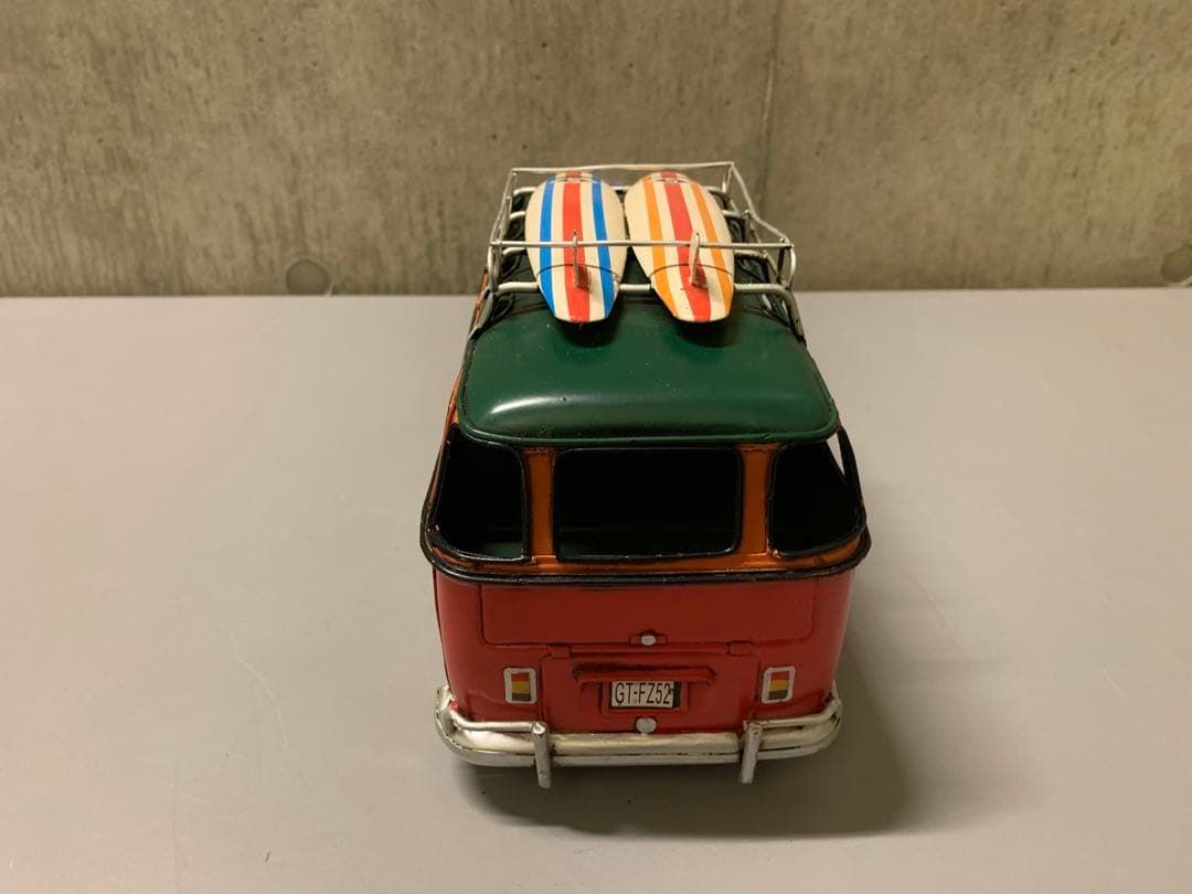 ビンテージ風ブリキミニチュアカー 5台セット