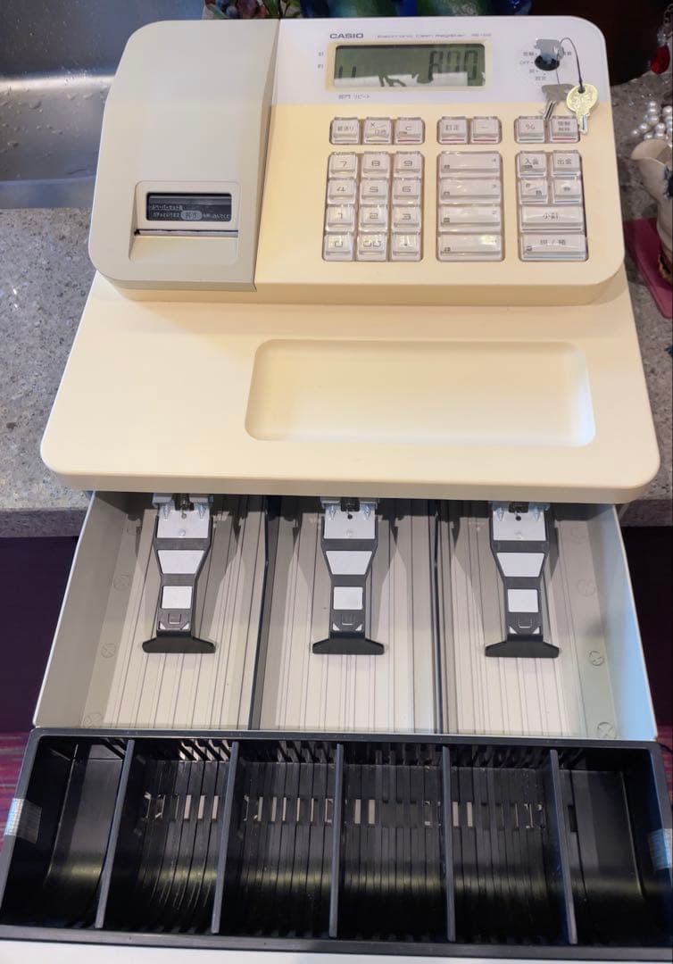 CASIO　レジスター　SE-G2　人気機種　送料無料　4018