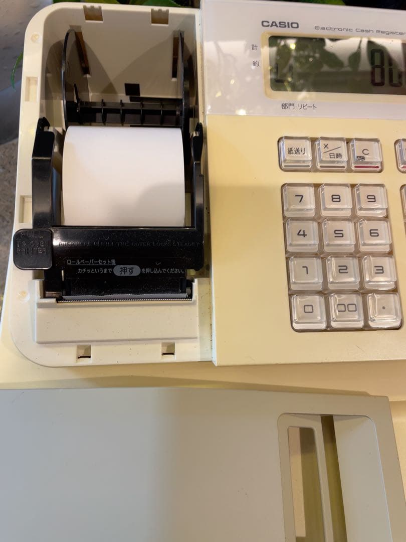 CASIO　レジスター　SE-G2　人気機種　送料無料　4018