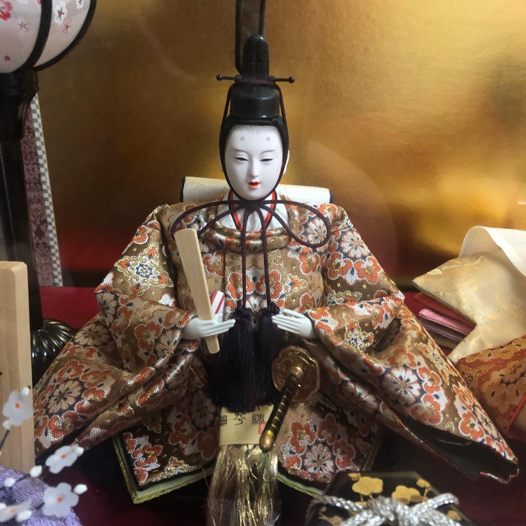 雛人形　お雛様　桃の節句　御代理様　ミニサイズ　ひな祭り