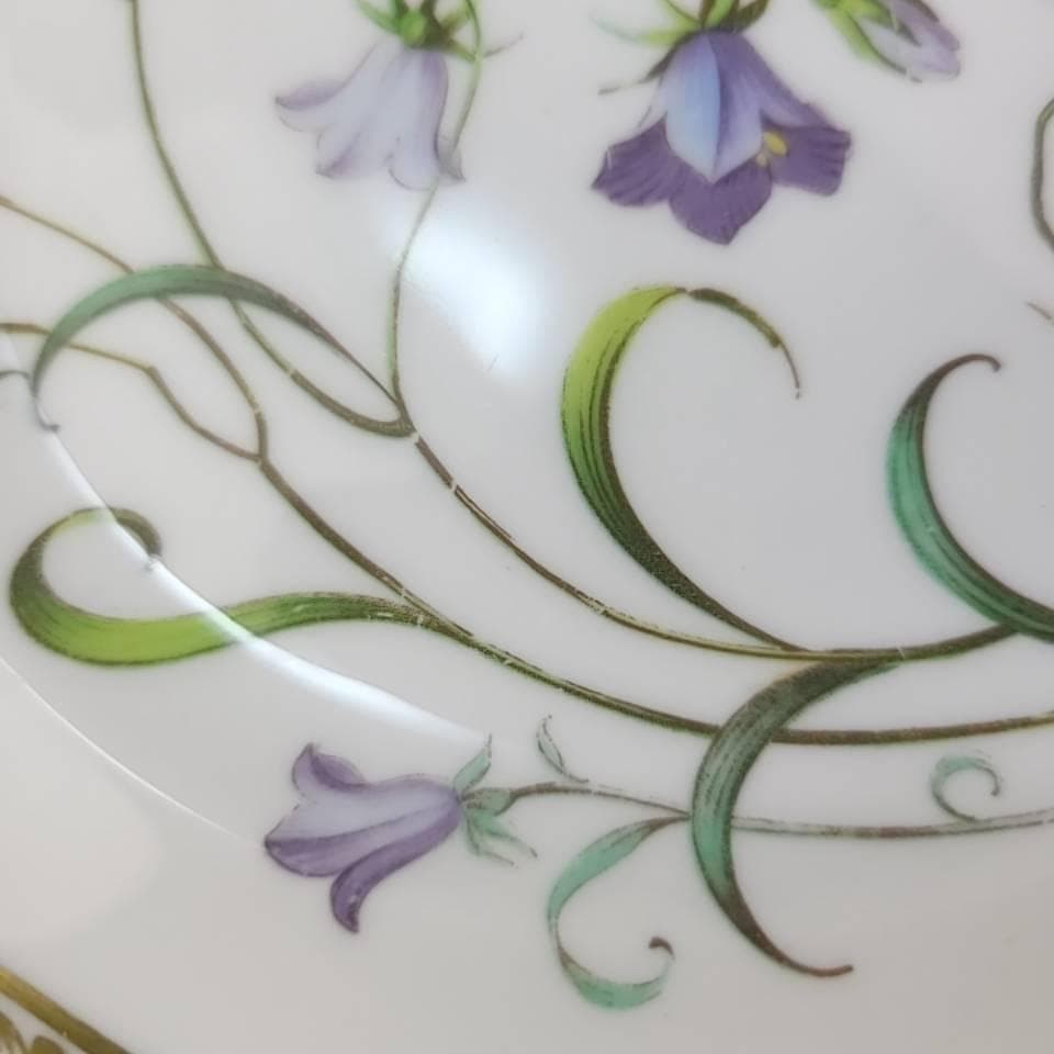 ☆良品☆スポード　カンパニュラ　CAMPANULA　デザートプレート　6枚