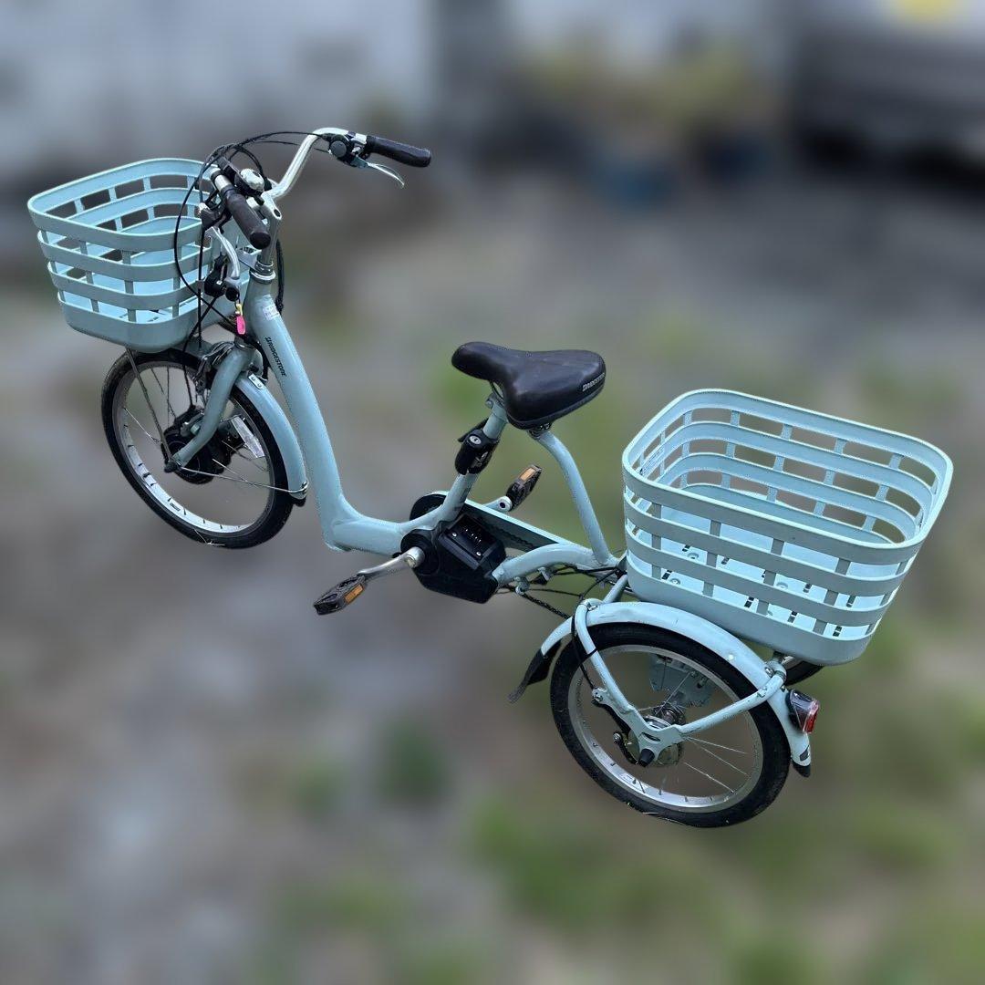 ジャンク品！バッテリー無し電動アシスト自転車　三輪車 フロンティア 内装3段