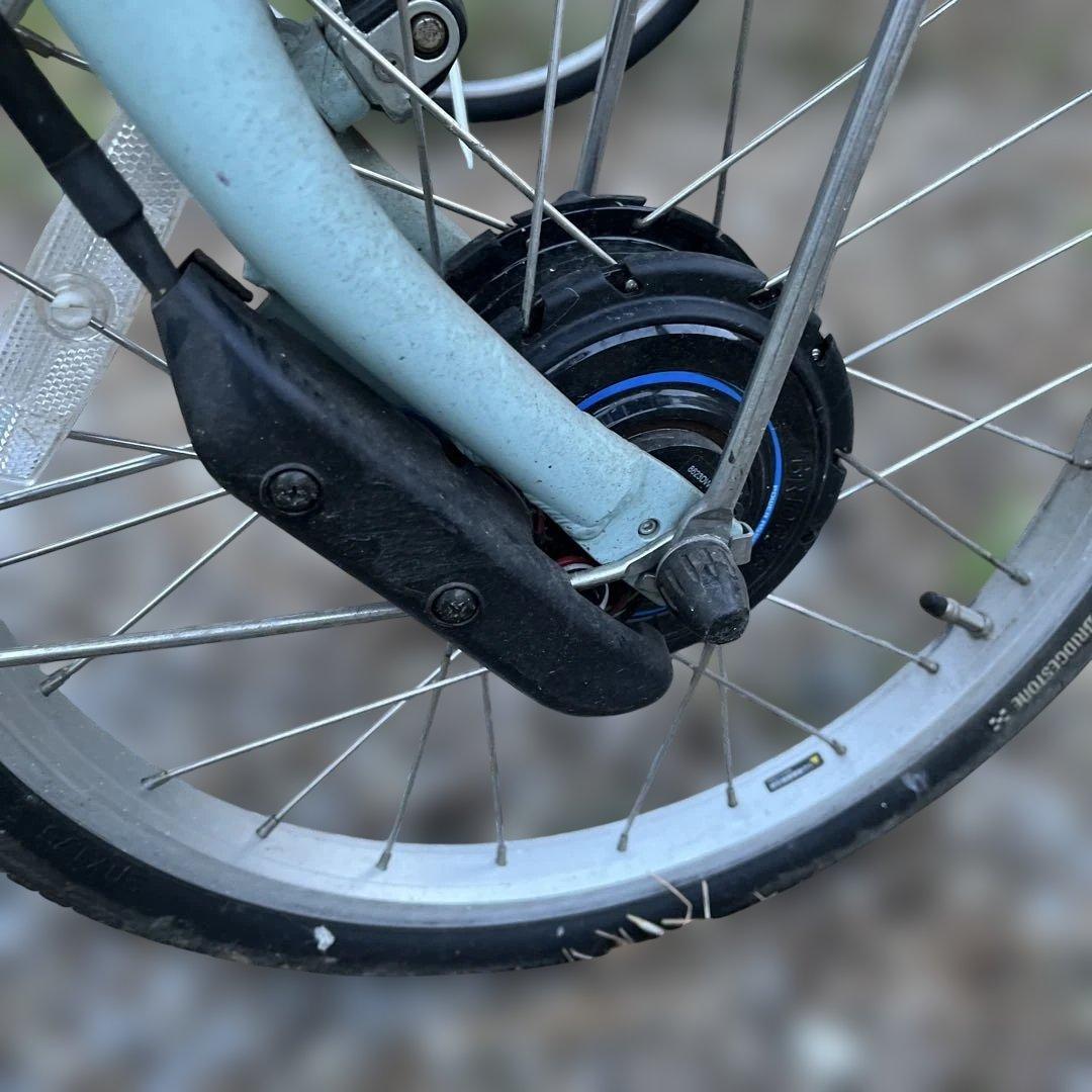 ジャンク品！バッテリー無し電動アシスト自転車　三輪車 フロンティア 内装3段