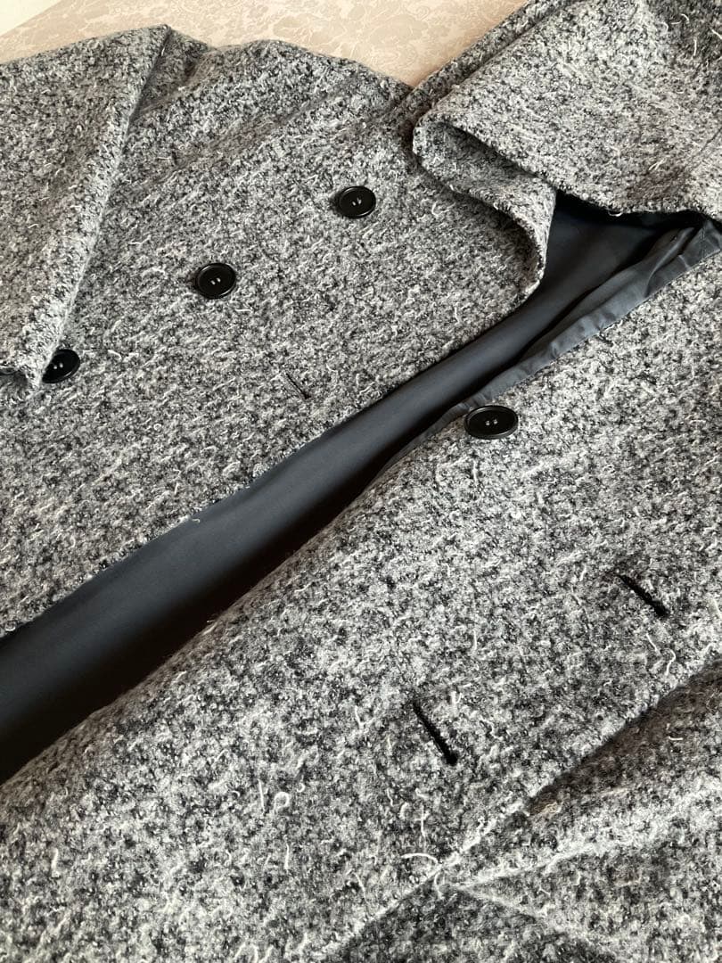 ヨーガンレール　ウールヒゲフェルト　フード付きコート