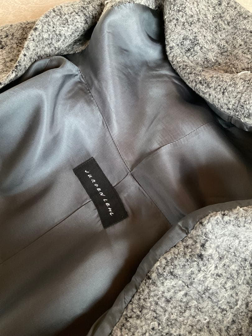 ヨーガンレール　ウールヒゲフェルト　フード付きコート