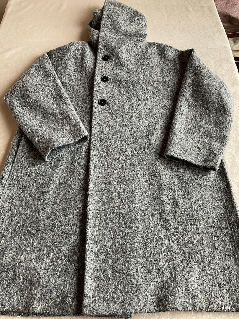 ヨーガンレール　ウールヒゲフェルト　フード付きコート