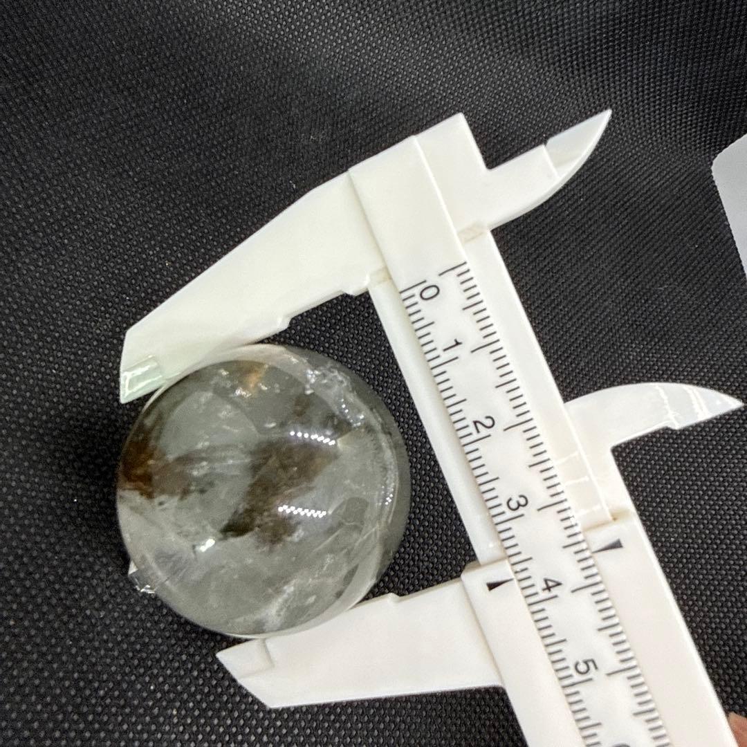 ルチル×クォーツインガーデンクォーツ　スフィア【ファントム、虹】ランダム台座付き