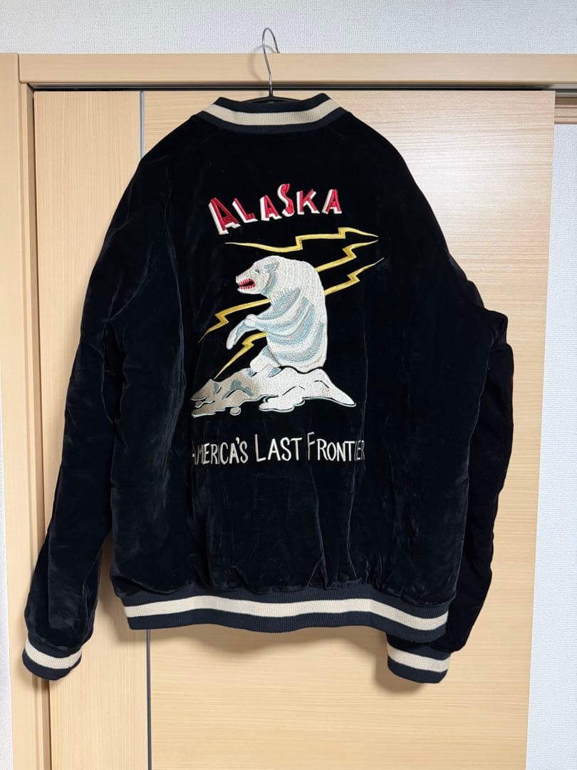 50'sライク別珍 スーベニアジャケット ALASKA