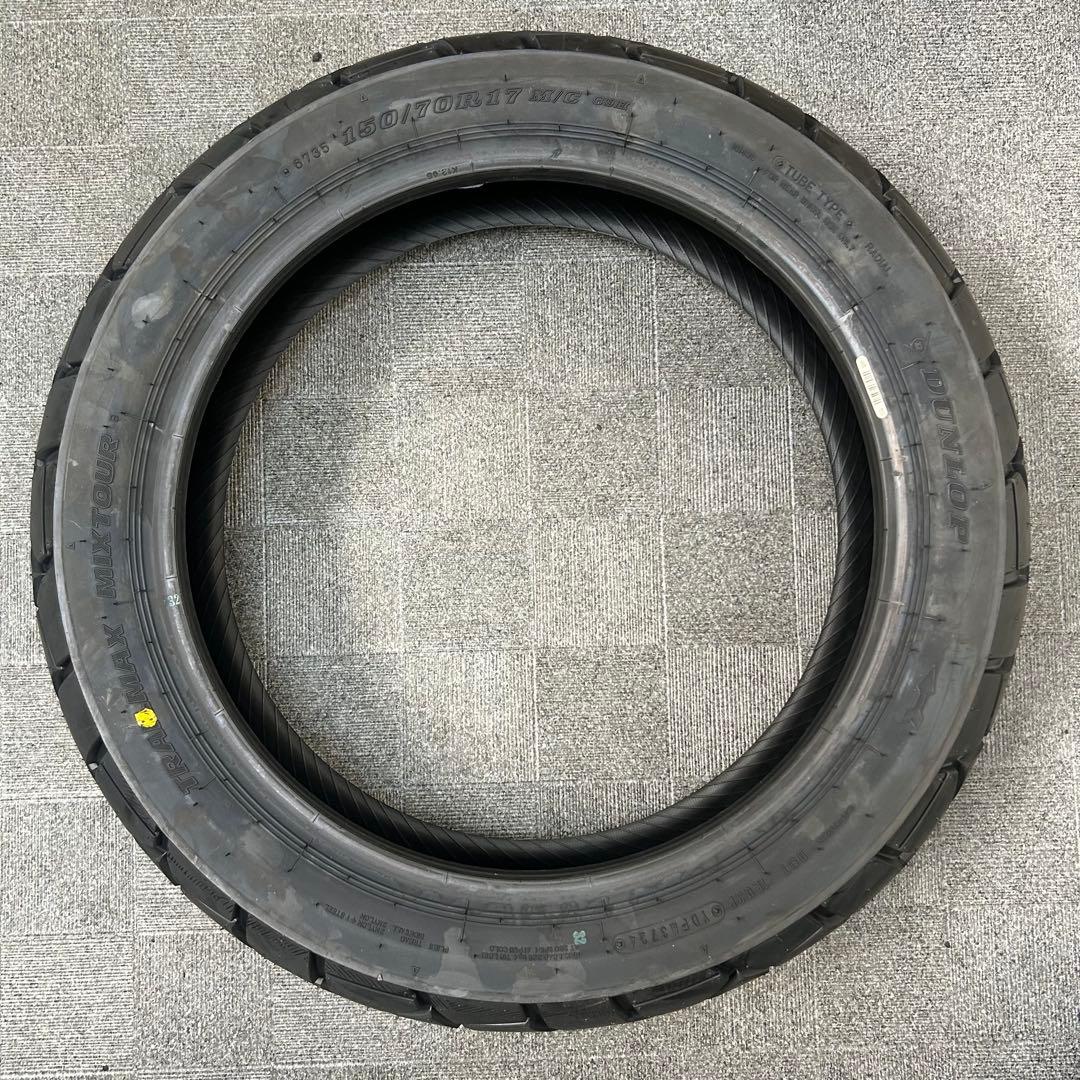 ダンロップ　TRAILMAX MIXTOUR150/70R17 後タイヤ未使用