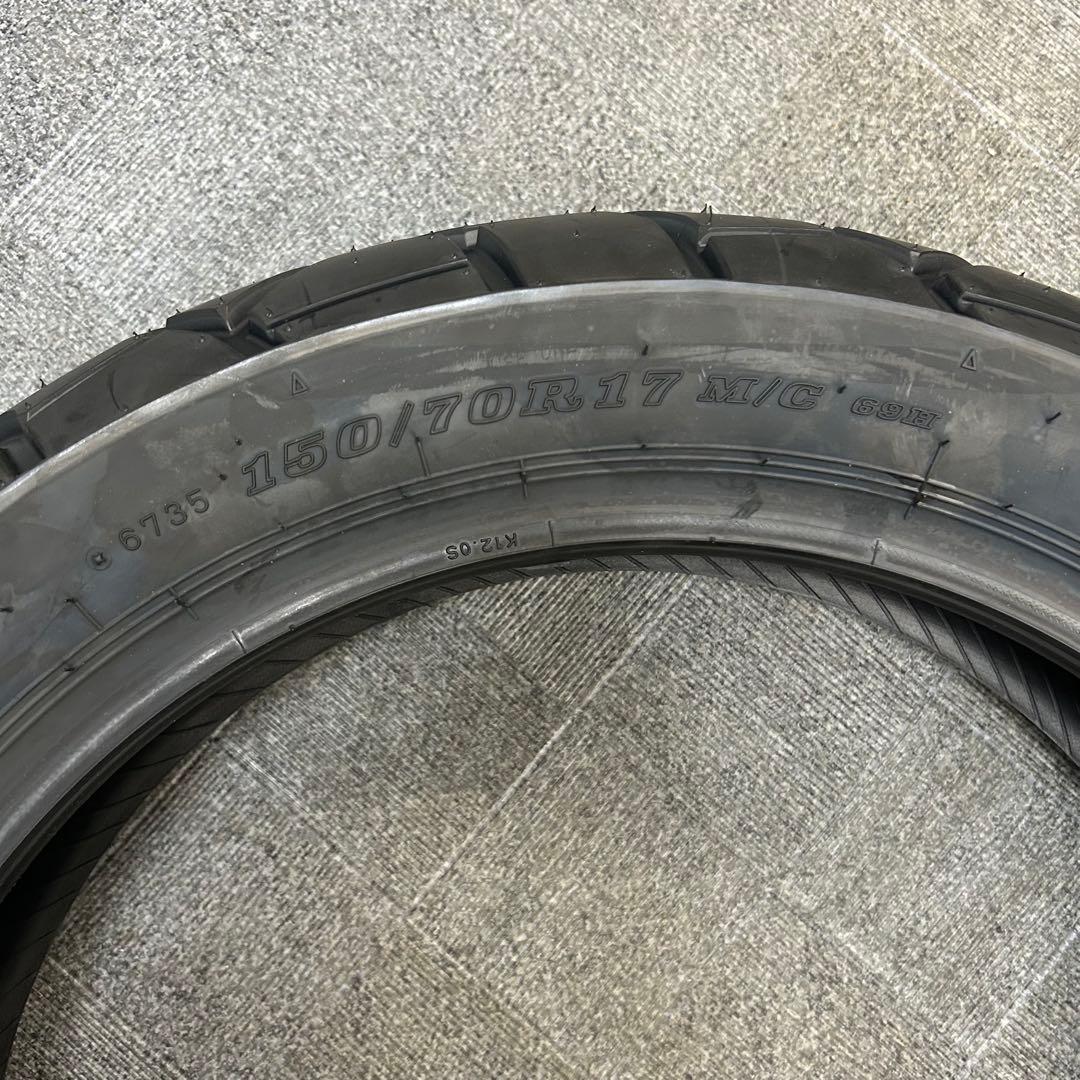 ダンロップ　TRAILMAX MIXTOUR150/70R17 後タイヤ未使用