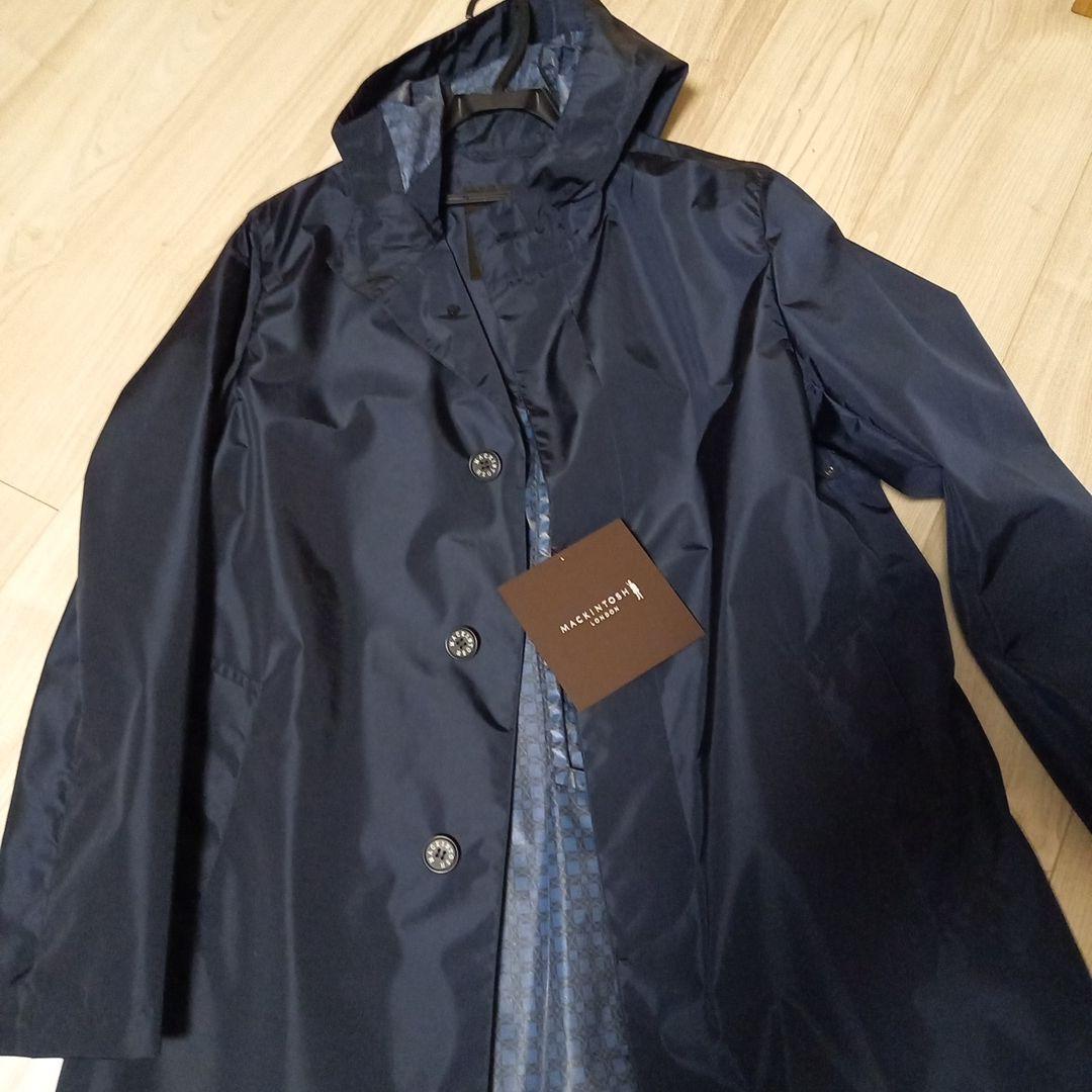 MACKINTOSH LONDON ネイビー レインコート　(サラ様ご検討中)
