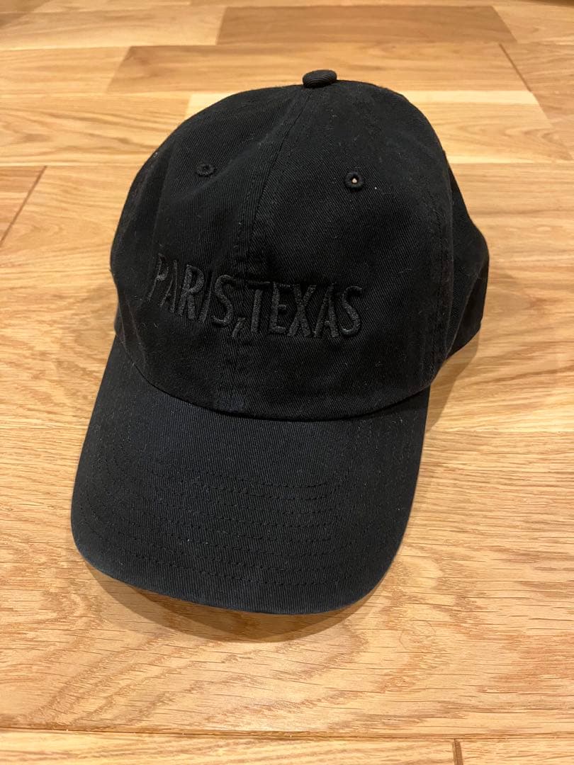 PARIS,TEXAS パリテキサス　ブラック　キャップ