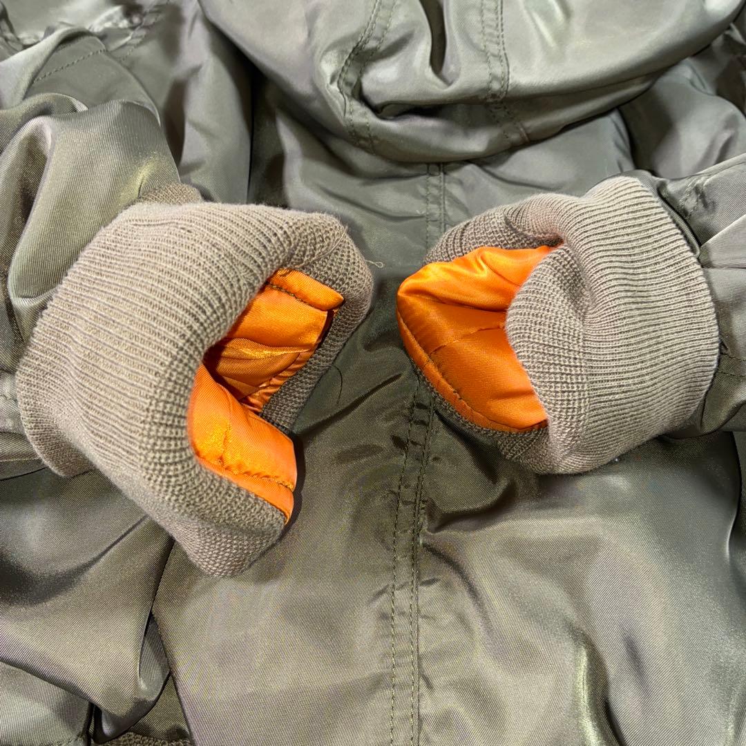 90s OLD y2k N-2B フライトジャケット ファー　短丈