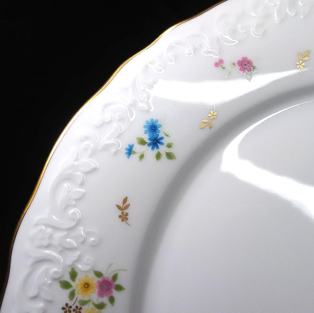 ノリタケ 花柄ディナー皿 11枚