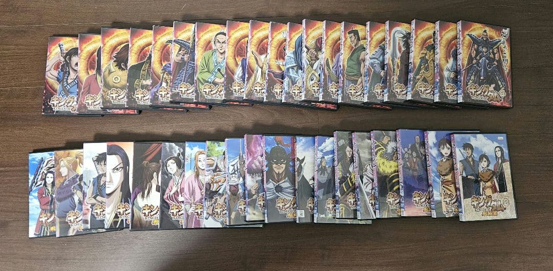 か*ん様 キングダム DVD 38巻　パート1全巻セット&パート2全巻セット