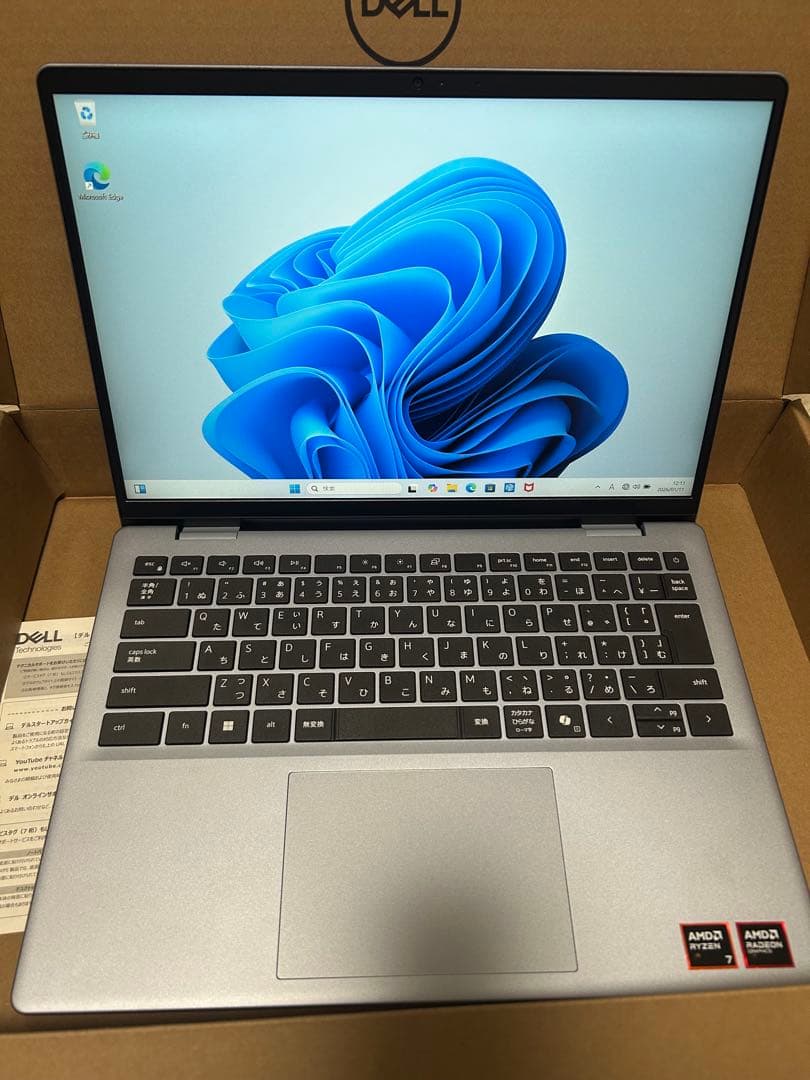 Windowsノート本体 Inspiron 14 5445 Ryzen7 8840HS 1TB 16GB