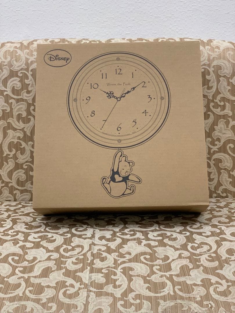 【新品未使用】振り子時計　くまのプーさん
