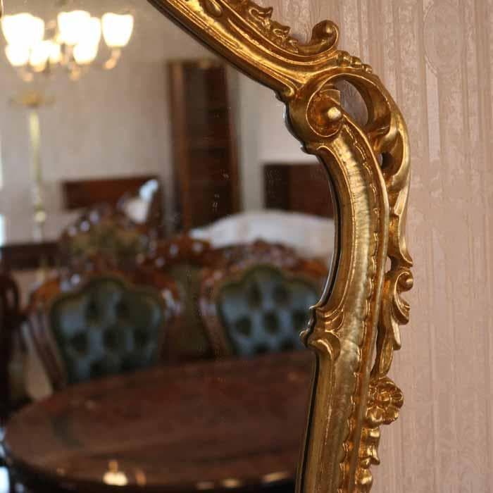 しー イタリア製 ミラー ゴールド 金 壁掛け DIBIASE