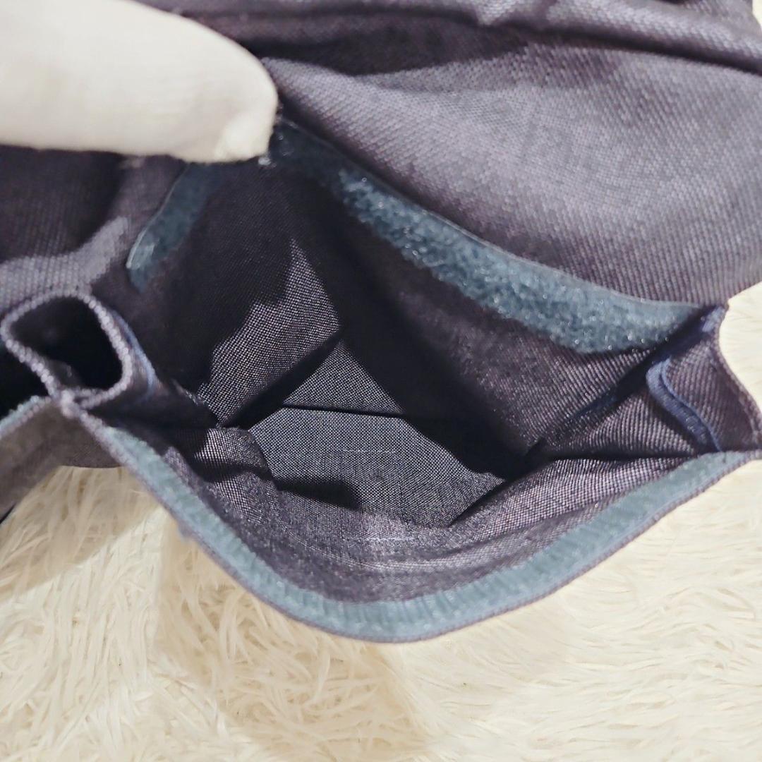 未使用級 ポータースモーキー ショルダーバッグ メッセンジャーバッグ ネイビー