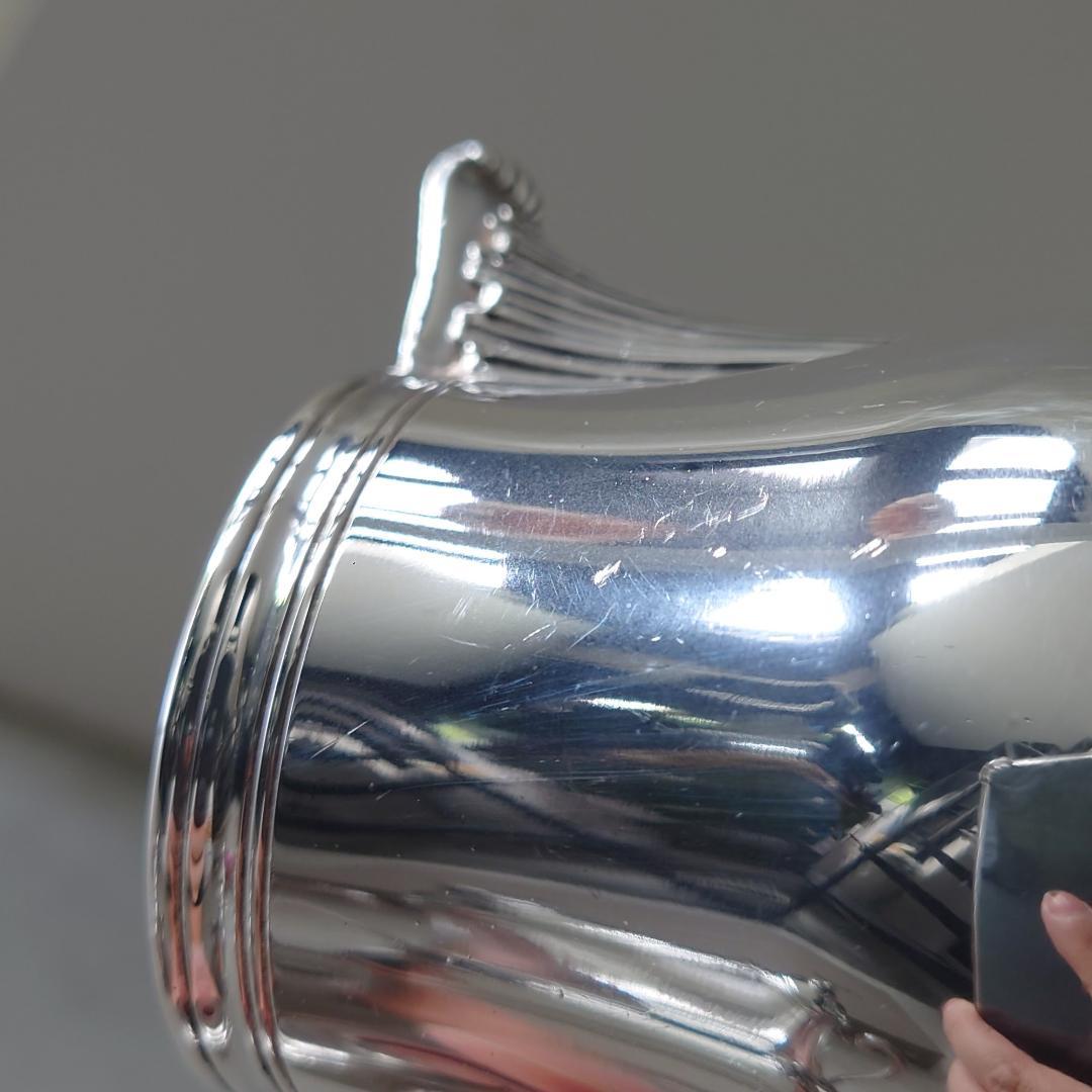 美品 クリストフル マルリー コーヒー ティー シュガー ミルク ポット 4点