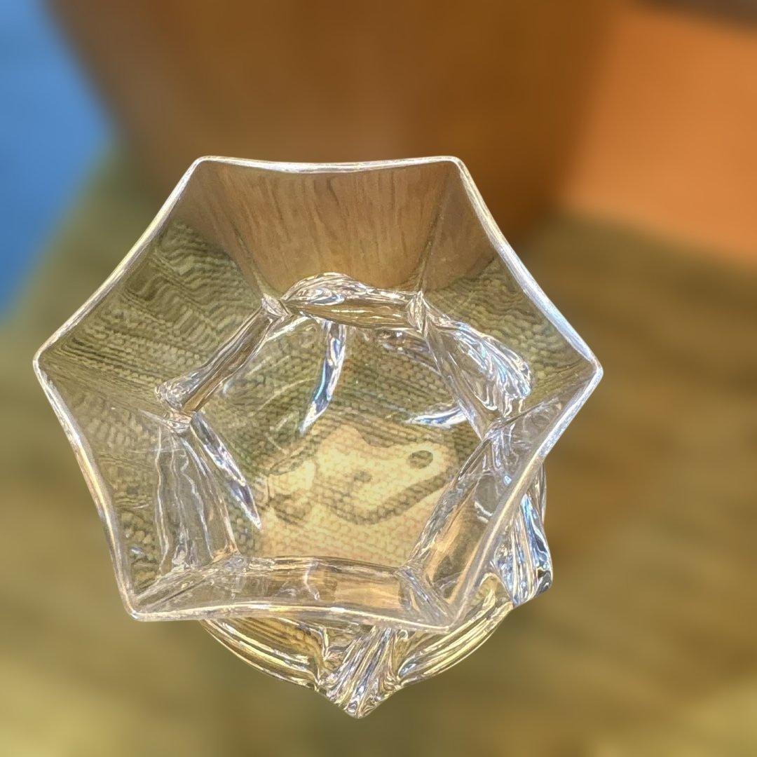 バカラ　コローユ　クリスタルフラワーベース　花瓶　星♡