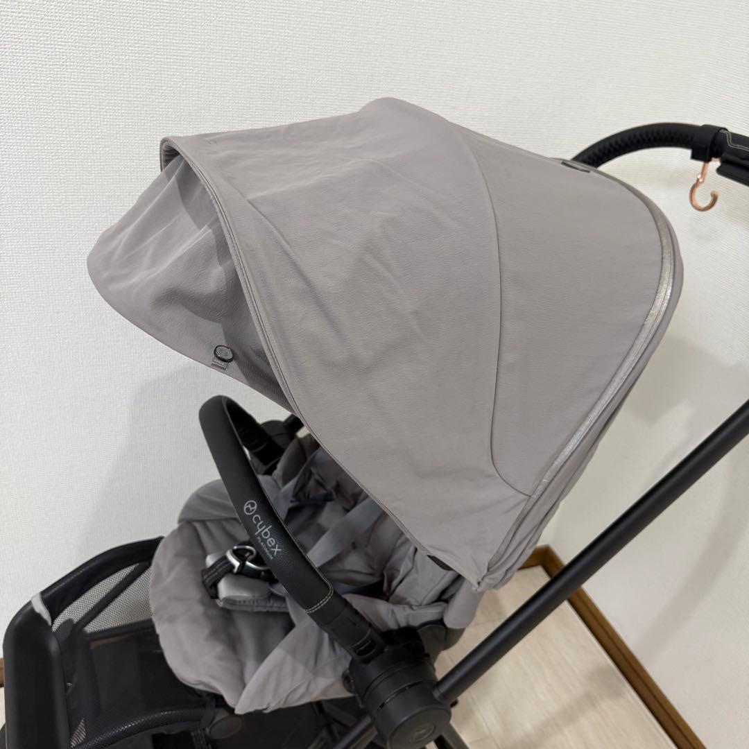 【美品】超人気 cybex サイベックス ミオス ベビーカー グレー