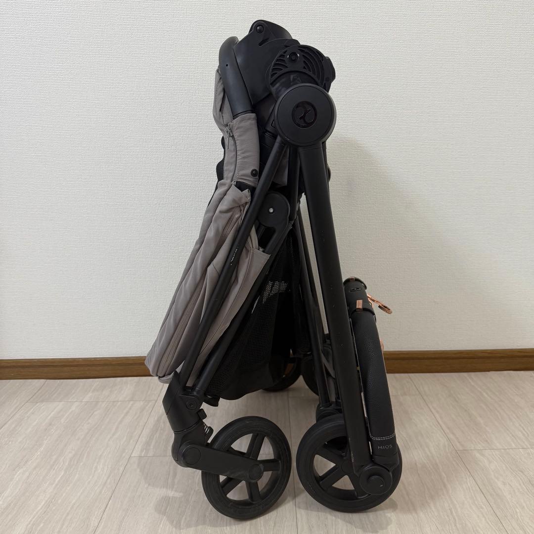 【美品】超人気 cybex サイベックス ミオス ベビーカー グレー