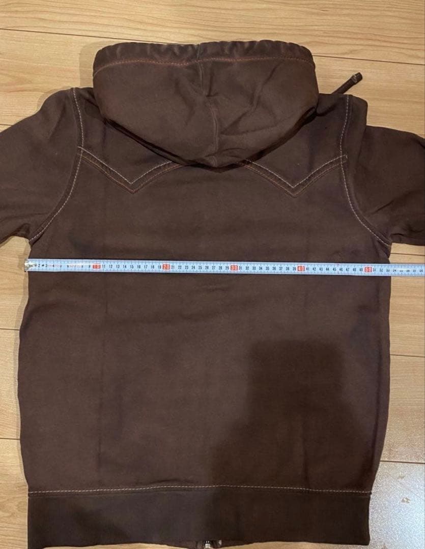 TRUE RELIGION ブラウン フード付きパーカー　※最終値下げ