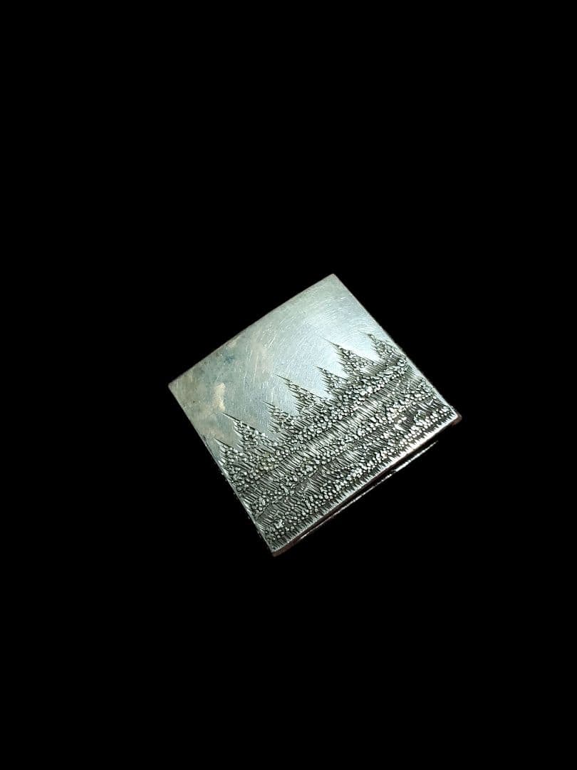 美品‼️　銀無垢遊乗一重ハバキ❗