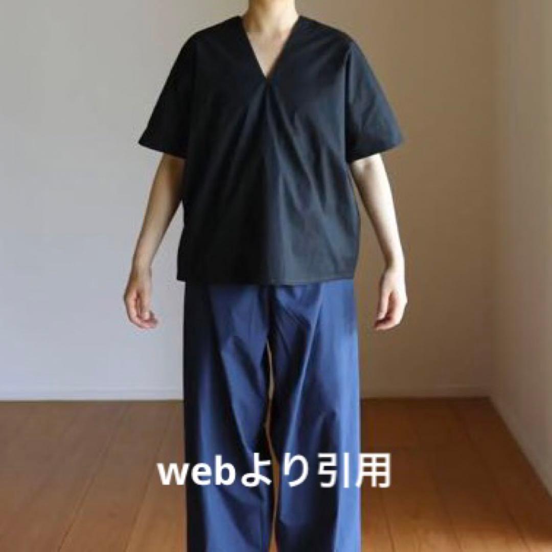 えみおわす　カレン半袖シャツ　M