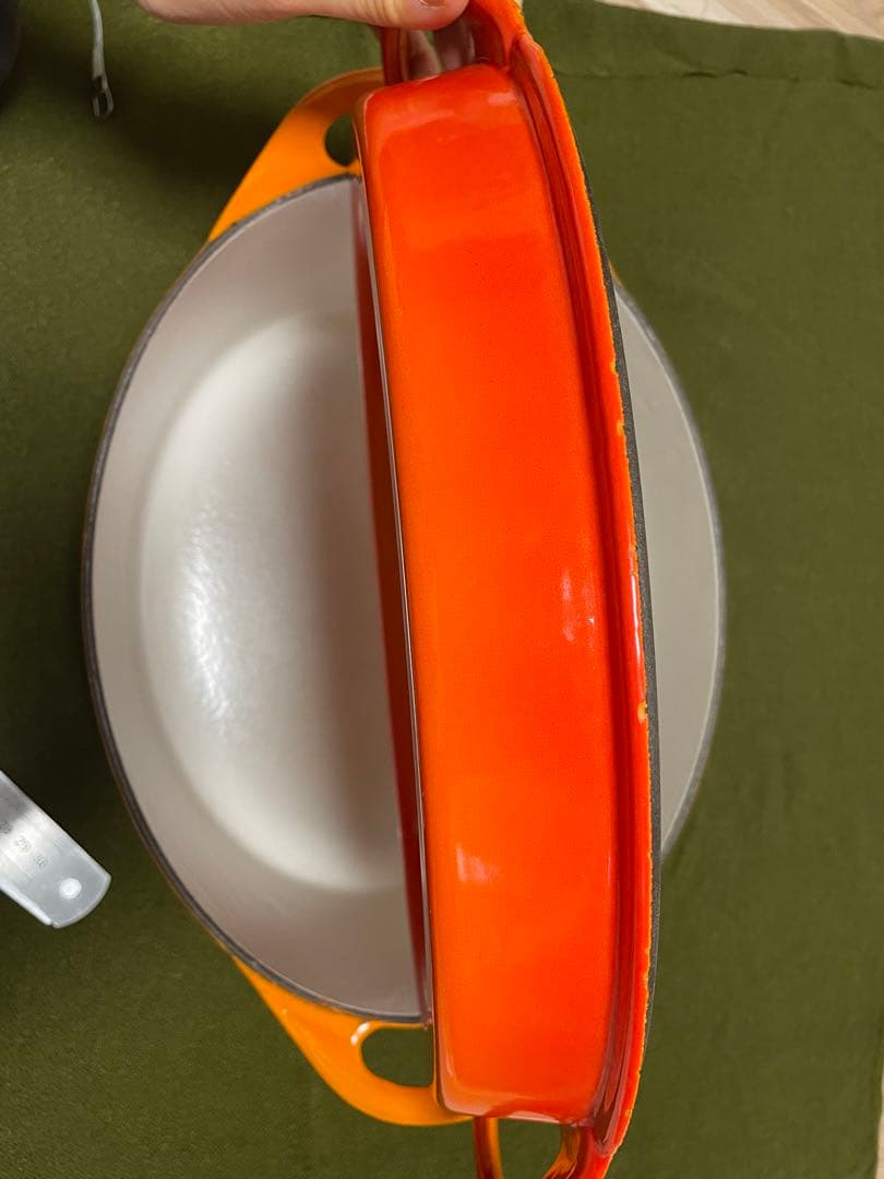 ルクルーゼ ドゥッフ le creuzet doufeu 1970年代ビンテージ