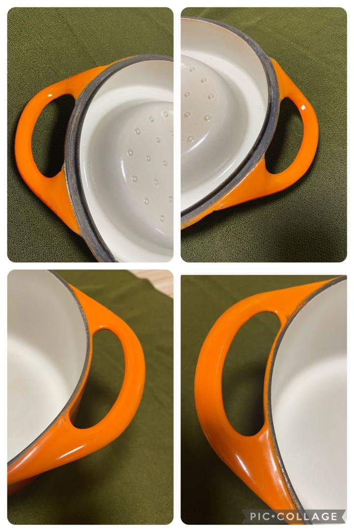 ルクルーゼ ドゥッフ le creuzet doufeu 1970年代ビンテージ