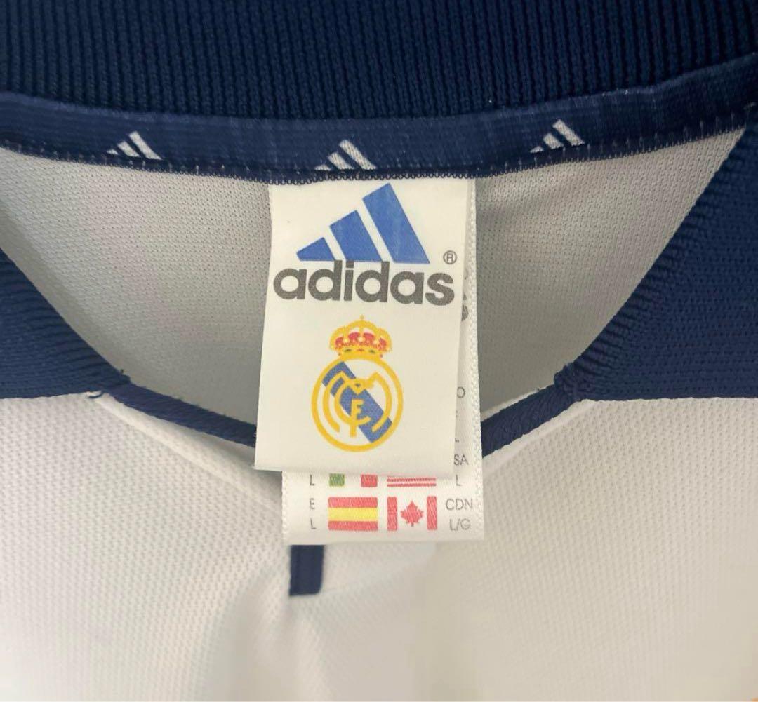 アディダス レアルマドリード ラウール 00-01 ユニフォーム 半袖 XL