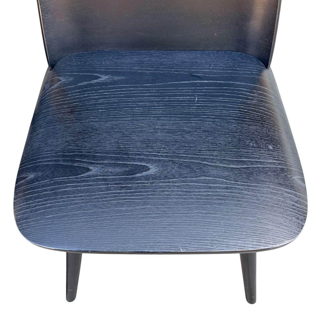 美品 muuto ムート Nerd Chair ナードチェア オーク 2脚 黒②