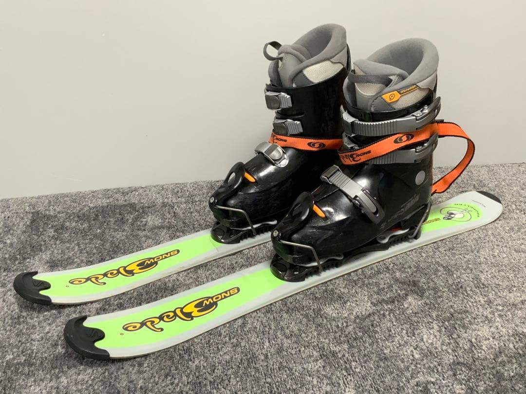 サロモン　スノーブレイド　ショートスキー 83cm ブーツ26cmセット