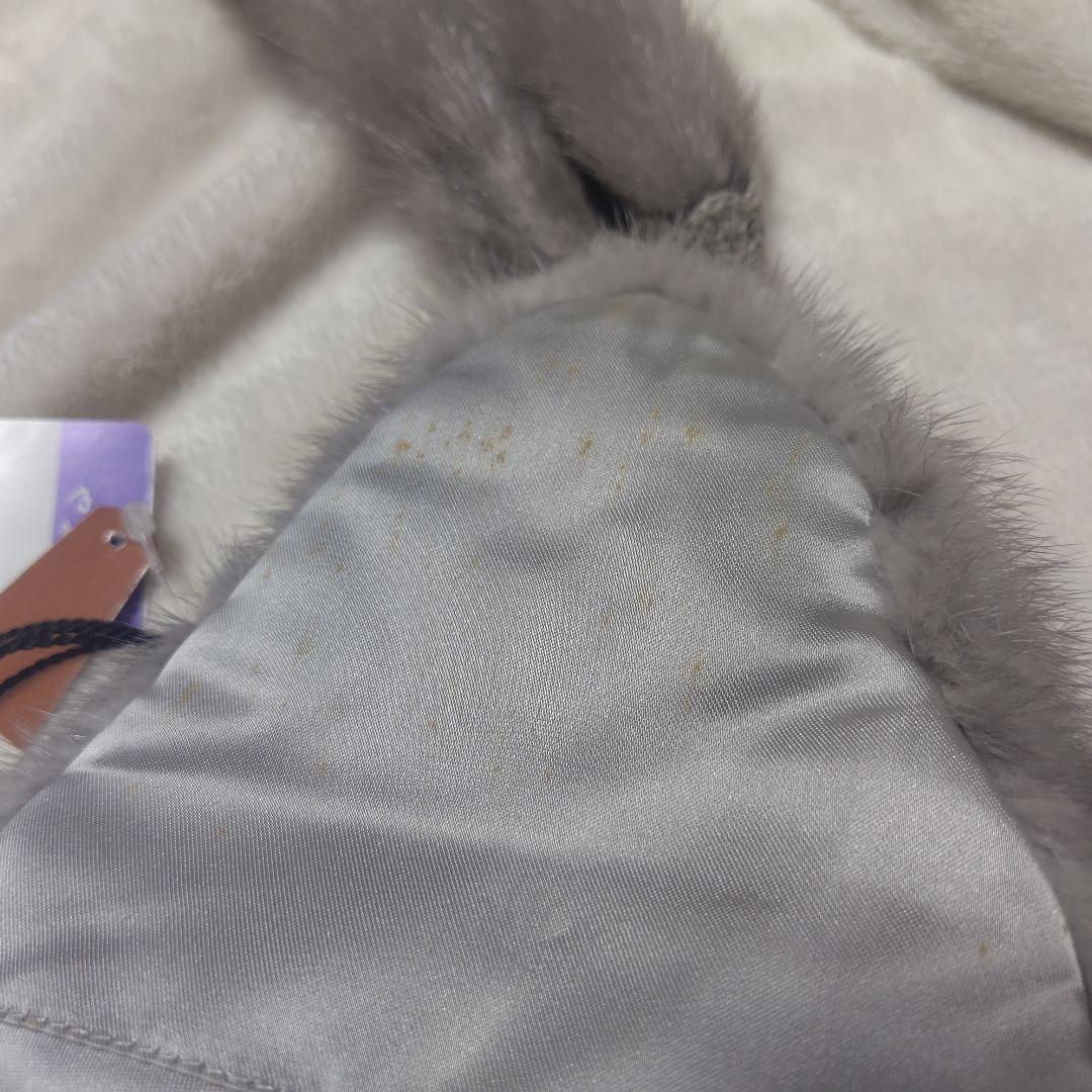 新品タグ付き 訳あり SAGA MINK サガミンク ショール 定価13万円