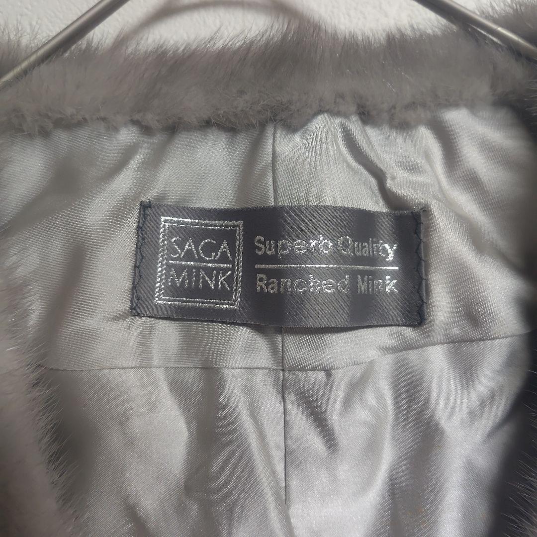 新品タグ付き 訳あり SAGA MINK サガミンク ショール 定価13万円