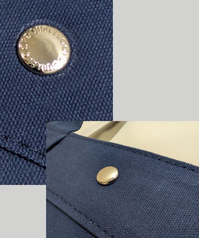 DOUBLELOOP 帆布トートバッグ　型崩れが少ない綺麗な品物です。