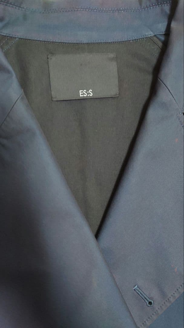 大幅値下げ　干場氏愛用　ES:Sトレンチコート　NAVY　size2