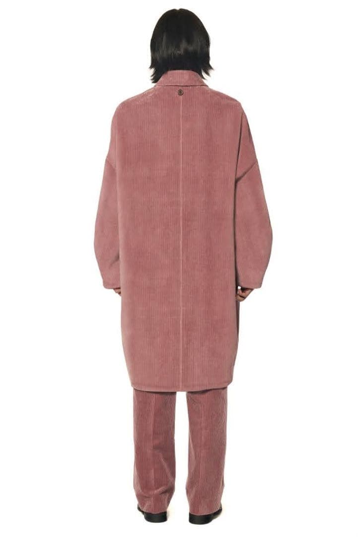 ジャケット・アウター OmarAfridi Cocoon Coat AW22 Smorked Pink