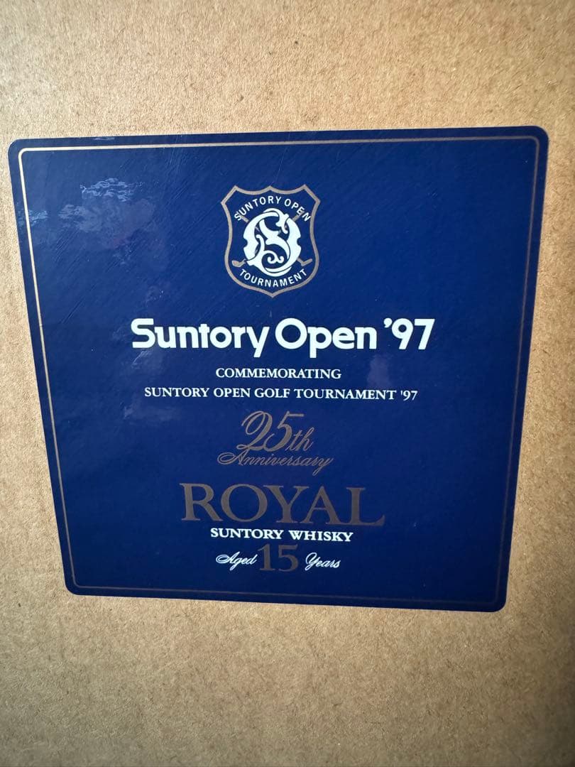ウイスキー　サントリーオープン97 記念ボトル　ローヤル15年　サントリー　古酒