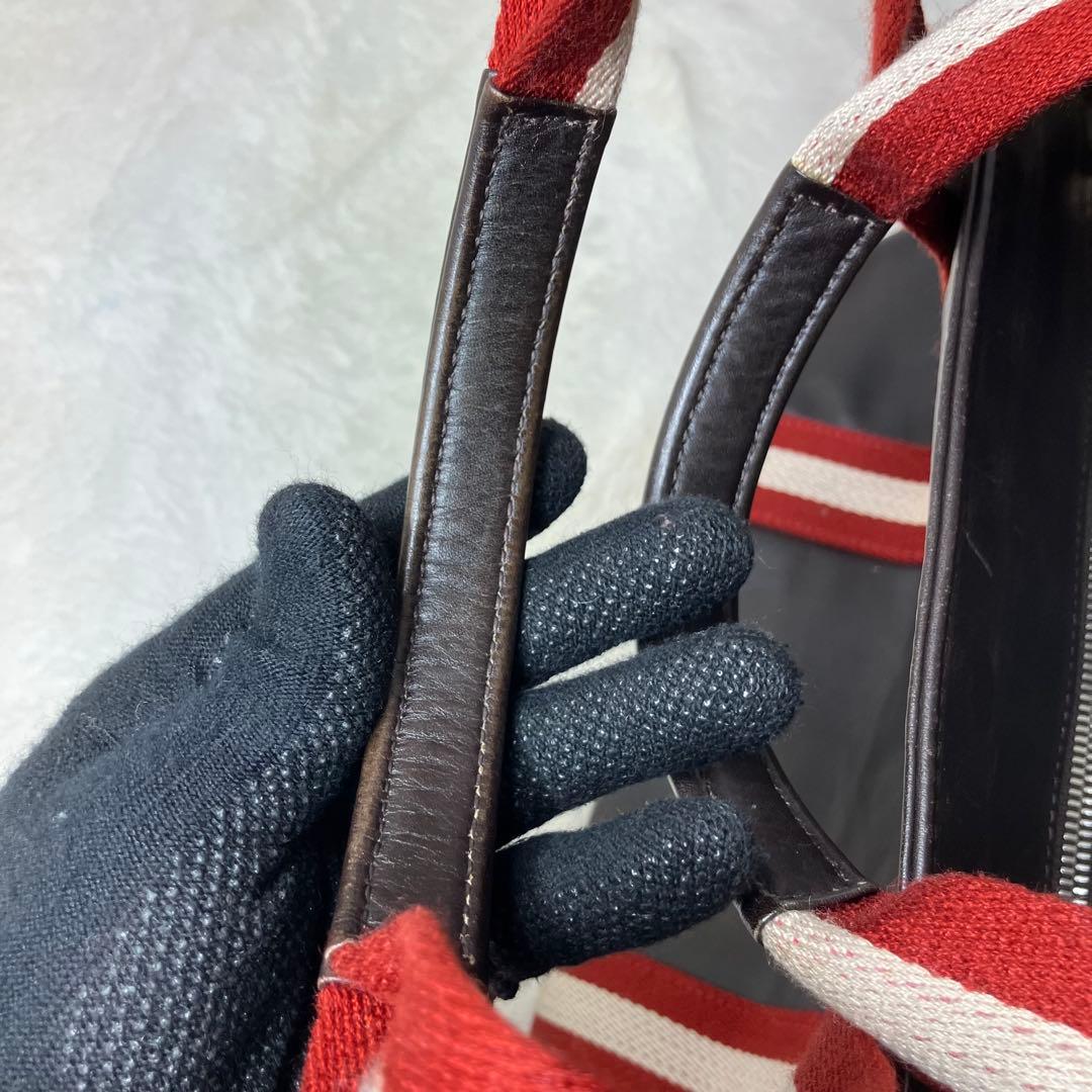 バリー✨トレインスポッティング A4 サイドポケット トートバッグ 本革 レザー