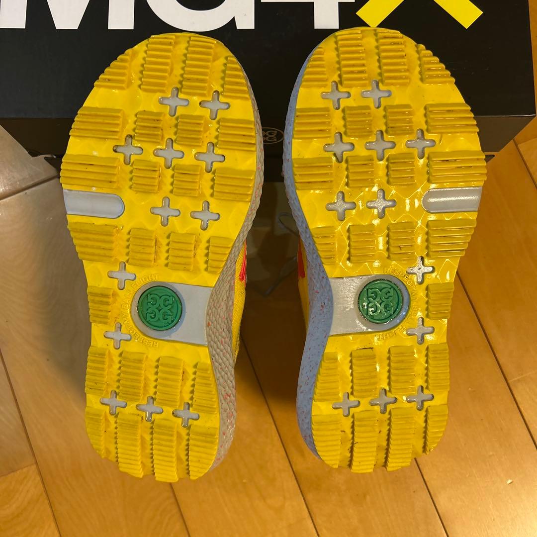 G/FORE イエロー グレー スニーカー